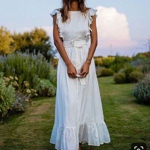 Boho wedding dress🏝🥂